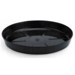 Podstawka plastikowa 14,5 cm czarny Lamela