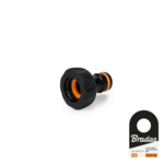 Przyłącze na kran GW1/2" BLACK LINE SOFT Bradas
