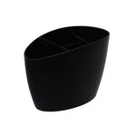 Ociekacz owalny na sztućce Negra czarny