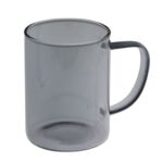 Kubek szklany Diuna 430 ml odcień szary