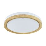 Plafoniera FIGARO C 3 x E27 PINE drewno + biały STRÜHM