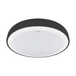 Plafoniera LED Ratan LED C 24W CCT czarny STRÜHM