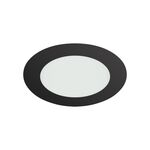 Oprawa typu downlight WAFEL LED C 9W CCT czarny  STRÜHM