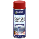 Lakier uniwersalny SUPER COLOR 400 ml ognista czerwień mat BOSTIK