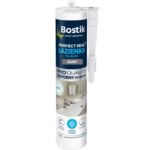 Silikon sanitarny Perfect Seal ŁAZIENKA szary 280 ml Bostik