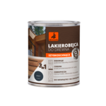 Lakierobejca do drewna szybkoschnąca 700 ml antracyt DRAGON