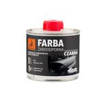 Farba żaroodporna czarna 200 ml metal