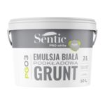 Emulsja podkładowa GRUNT PG03 biały 10 l SENTIC