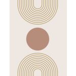 Dywan Madrid 120 x 160 cm geometryczny beżowy