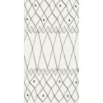 Dywan Casa 80 x 150 cm aztecki biało-czarny