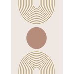 Dywan Madrid 160 x 230 cm geometryczny beżowy
