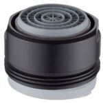 Perlator silikonowy do baterii łazienkowych i kuchennych M24 czarny