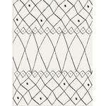 Dywan Casa 120 x 160 cm aztecki biało-czarny