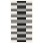 Dywan Casa 80 x 150 cm zebra biało-czarny