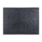 Wycieraczka gumowa 55,3 x 41,2 cm czarny