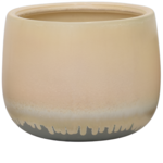Donica ceramiczna Playa M 17 cm beżowy