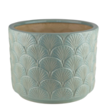 Donica ceramiczna Abanico S 18 cm morski