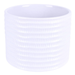 Osłonka ceramiczna Onde S 12 cm biały