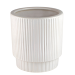 Donica ceramiczna Correa M 26 cm biały