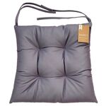 Poduszka na siedzisko Basic 40 x 40 cm szary