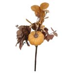 Sztuczna gałązka jesień 35 cm brązowy