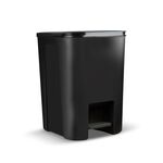 Kosz z pedałem 25 l /czarny
