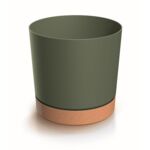 Doniczka Tubo PM 32,6 cm zielona pinia