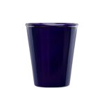 Doniczka ceramiczna z podstawką irma granatowy 14 x 12,5 cm