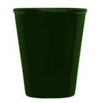 Doniczka ceramiczna z podstawką irma zielony 14 x 12,5 cm