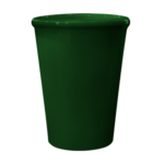 Doniczka ceramiczna z podstawką palma (palmowa) zielony 29 cm