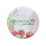 Komplet 10 zakrętek Spiżarnia pani domu z warzywami 6,6 cm 4 zaczepy