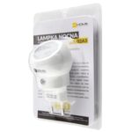 Lampka nocna LED "EL-HOME" ML-02A3 230 V z czujnikiem zmierzchowym do gniazdka