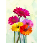 Obraz na płótnie 50 x 70 cm Kwiaty Wiosny