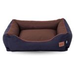 Legowisko kwadrat poliester M mix kolorów