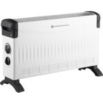 Grzejnik konwektorowy z nadmuchem 2000 W 51,5 x 17 x 32,6 cm biały