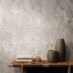 Dekor ścienny 2 elementowy BARBADOS LEAVES 61,8 x 60,8 cm G1