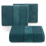 Ręcznik EMMA 70 x 140 cm ciemny turkus