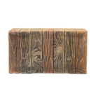 Palisada betonowa 40 x 25 x 4,5 cm brązowy