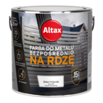 Farba do metalu 2,5 l biały połysk Altax