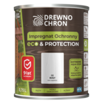 Impregnat ochronny ECO&PROTECTION biały 0,75 l Drewnochron