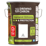 Impregnat ochronny ECO&PROTECTION biały 4,5 l Drewnochron