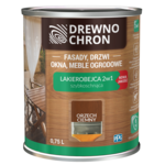 Lakierobejca 2w1 orzech ciemny 0,75 l Drewnochron