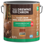 Lakierobejca 2w1 kasztan 2,5 l Drewnochron