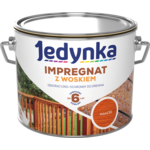 Impregnat do drewna z woskiem Mahoń 2,5 l Jedynka