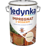 Impregnat do drewna z woskiem Bezbarwny 5 l Jedynka