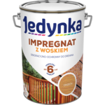 Impregnat do drewna z woskiem Orzech 5 l Jedynka