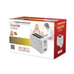 Toster Caprese 700 W biały Esperanza