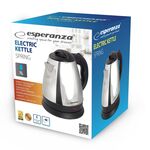 Czajnik elektryczny Spring 1 l 1350 W srebrny Esperanza