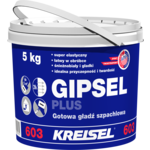 Gotowa gładź szpachlowa GIPSEL PLUS 603 5 kg KREISEL