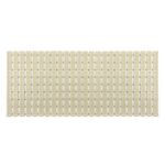 Mata łazienkowa sztywna beżowa prostkątna 91 x 40 cm AWD Interior